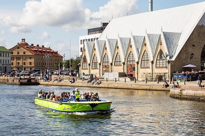 24h Gothenburg Hop-On Hop-Off Boat Tour - Eriksberg and the big choice: fortress Nya Älvsborg or Feskekörkan