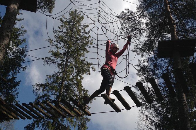 Adventure parc - Safety and guide support: the part people remember most