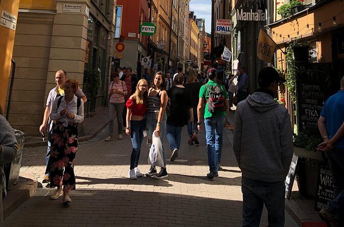 Bloody Stockholm 2h - ghosts, horror and Dark Folklore Tour - Stop 3: Old Town Doorways, Iron Protection, Elves in Mist, and the Tomte
