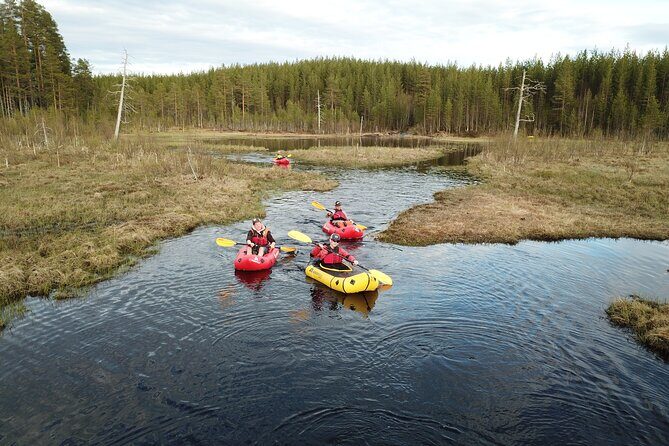 Family Packraft tour in Sälen - Your Wilderness Break: Snacks, Lunch, and a Campfire-Style Moment