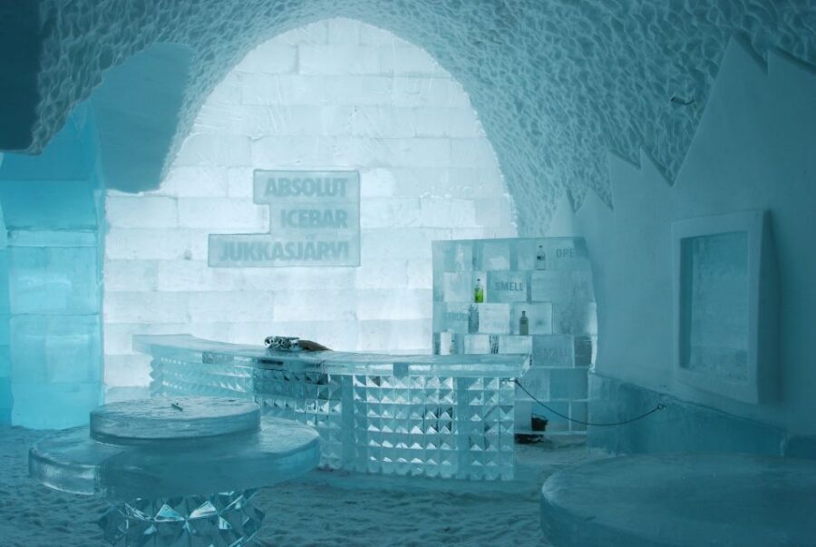 From Abisko: Explore the Icehotel - ICEHOTEL 365 vs the winter hotel: how season affects what you see