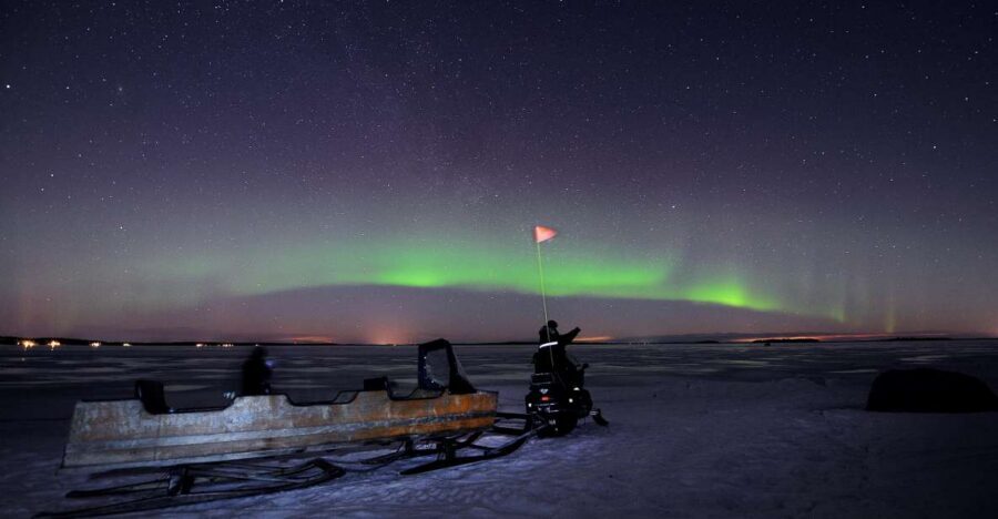 Luleå : Northern Lights Tour on a Snowmobile drawn Sled - Key Highlights at a Glance
