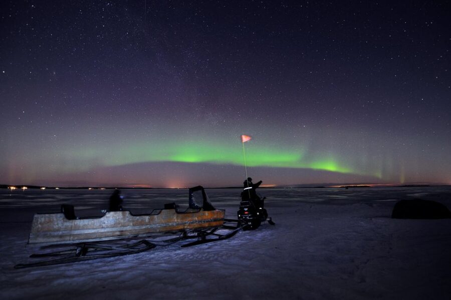 Luleå : Northern Lights Tour on a Snowmobile drawn Sled - Northern Lights by Snowmobile Sled: What the Experience Really Feels Like