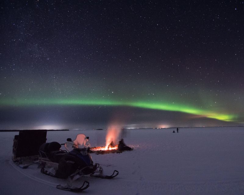Luleå : Northern Lights Tour on a Snowmobile drawn Sled - Meeting Point Timing in Luleå: How Not to Miss the Snowmobile Start