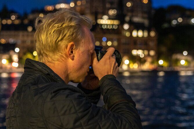Magical "Stockholm by Night" Photo Walk - Stockholm City Hall glow: when to slow down and use stability