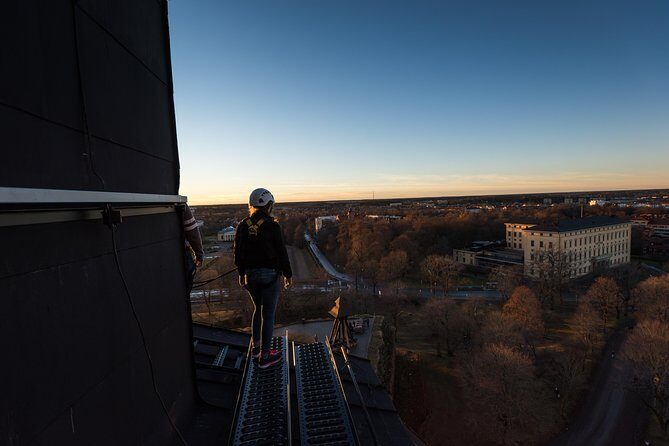 Roofwalking on the worlds greatest pink castle! - On the roof: views over Uppsala and guided moments you won’t rush