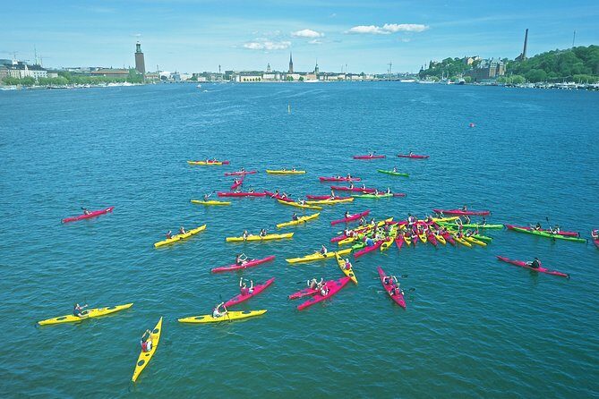 Self-Guided Kayak Adventure In Central Stockholm (Two-man kayak) - Self-guided, private, and in English: what the format means