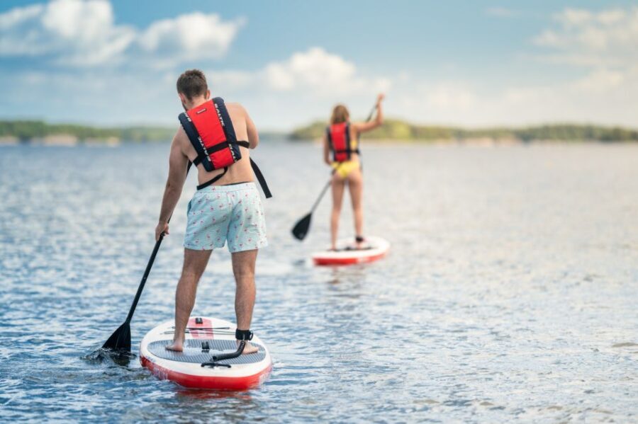 Stockholm: City Highlights Self-Guided SUP Tour - How self-guided works: instruction, then freedom with a map