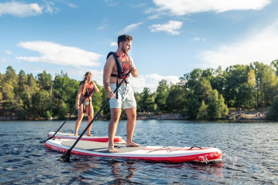 Stockholm: City Highlights Self-Guided SUP Tour - The water route: canals, City Hall, and parts of Old Town