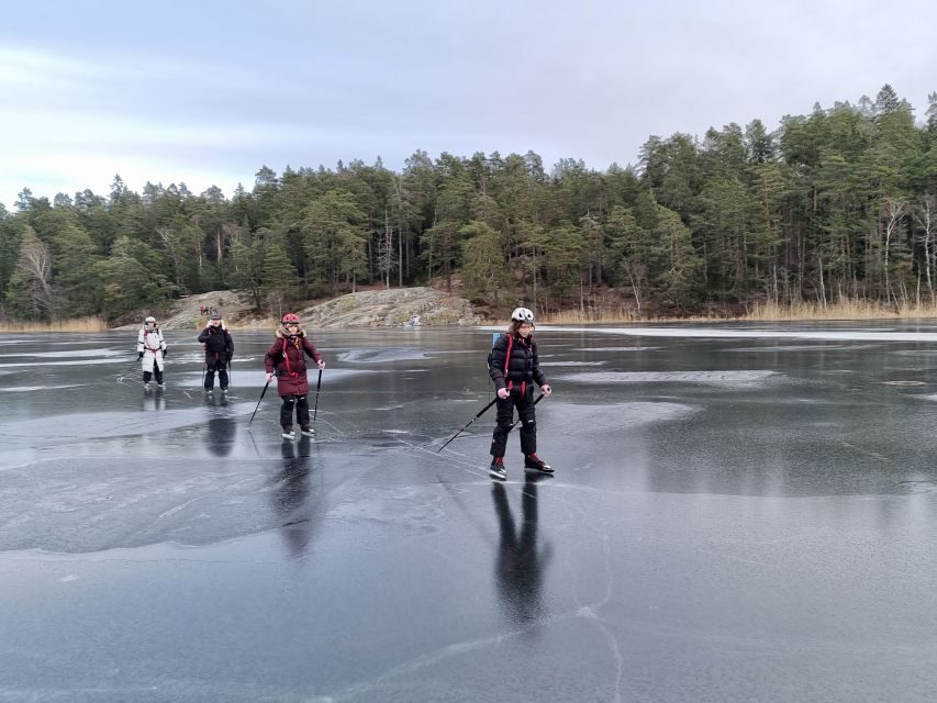 Stockholm: Family Friendly Private Ice Skating Tour & Lunch - Why natural-ice skating beats the rink in Stockholm