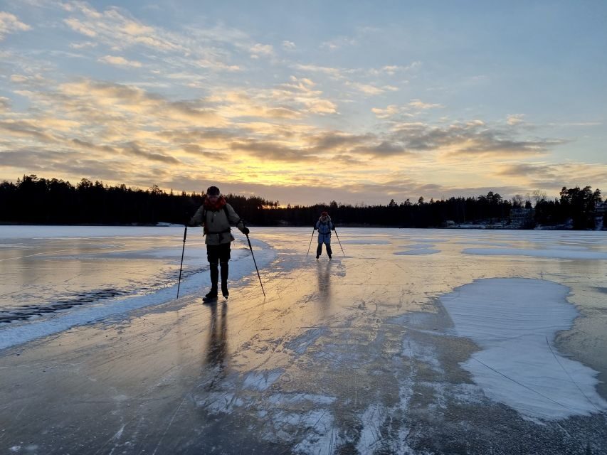 Stockholm: Family Friendly Private Ice Skating Tour & Lunch - Outdoor lunch and fika: the part that keeps everyone cheerful