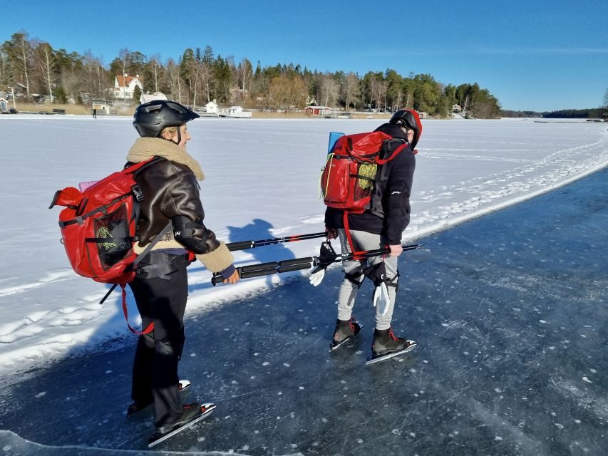 Stockholm: Family Friendly Private Ice Skating Tour & Lunch - Weather and the safe-ice reality check