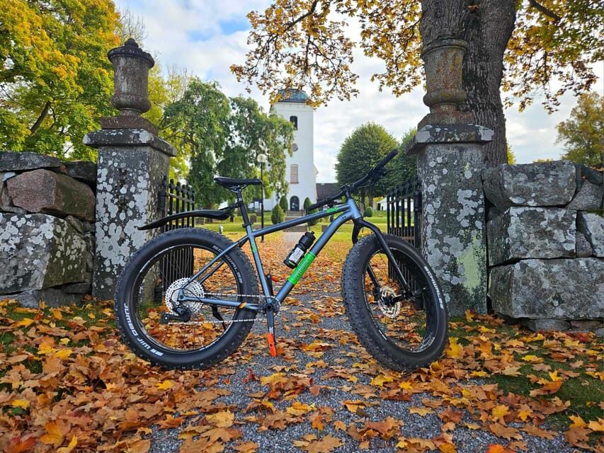 Stockholm: Fat Bike Forest Adventure with Lunch and Sauna - Lunch at a forest café with lake views