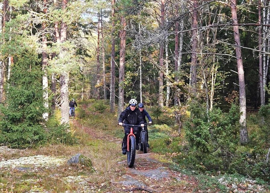 Stockholm: Fat Bike Forest Adventure with Lunch and Sauna - Who should book this fat bike + sauna day trip