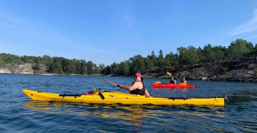 Stockholm: Morning Kayak Tour in the Archipelago with Lunch - Kayak time on the archipelago: 12–18 km, paced for real comfort