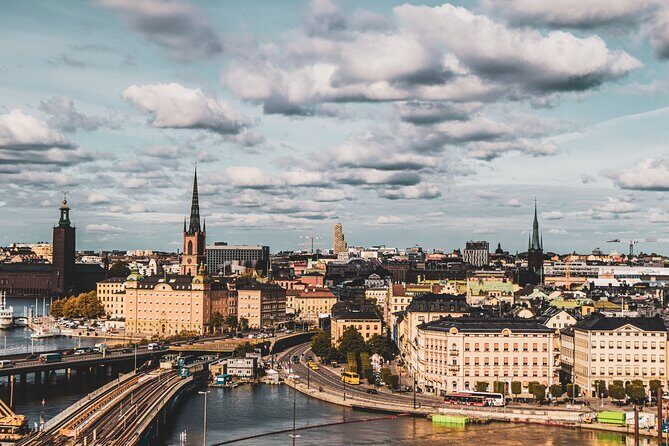 Stockholm: Old Town and City Guided Walking Tour - From the pier below Slottsbacken: getting your bearings fast