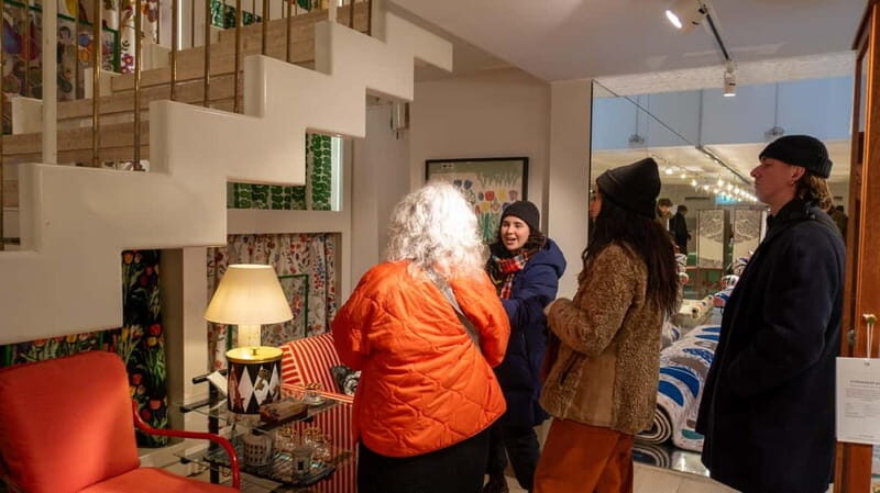 Stockholm: Scandinavian Architecture & Design Ostermalm Tour - Svampen start: easy to find, short and brisk pace