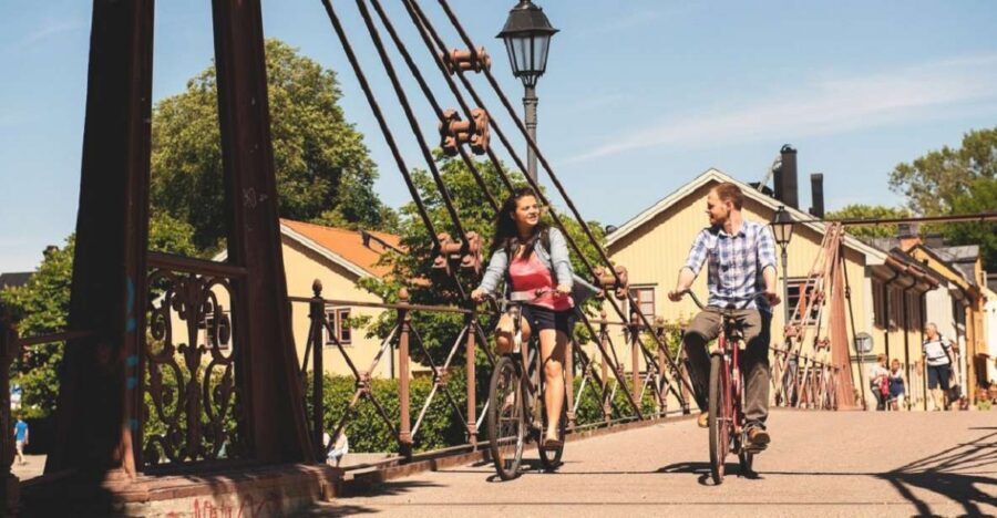 Stockholm: Self Guided GPS Bike Tour - Urban Basecamp on Södermalm: The Contactless Start That Sets the Tone