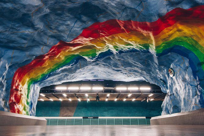 Stockholm: Underground Metro Art Ride with a Local - Stop 4: An Homage to the Olympic Games