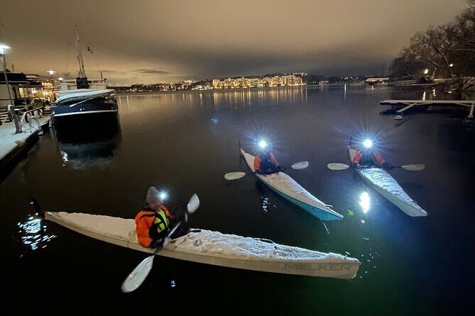 Winter Kayak Tour in Stockholm City (Dry Suit Kayaking) - Winter in Stockholm, handled the right way